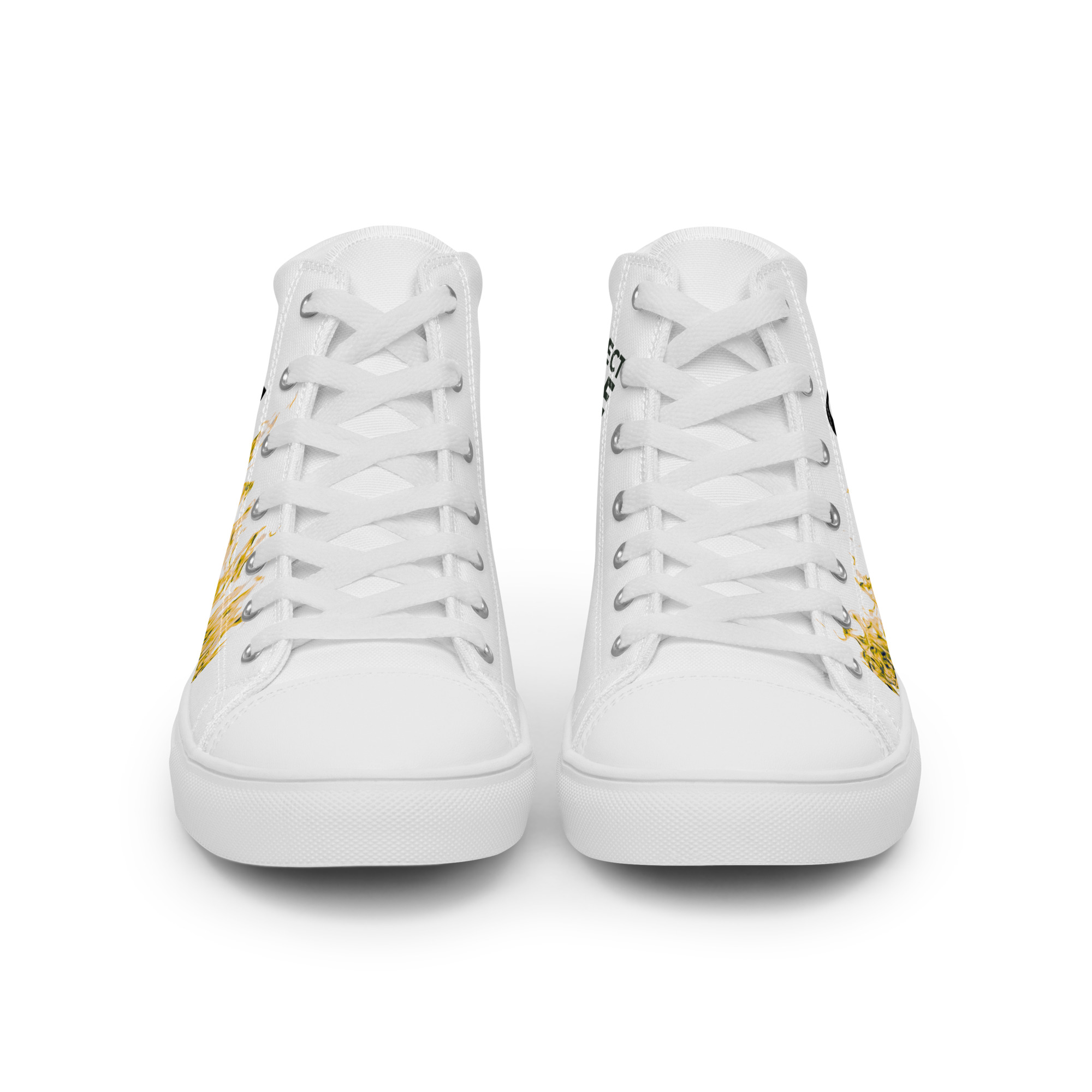 Men’s high top canvas shoes